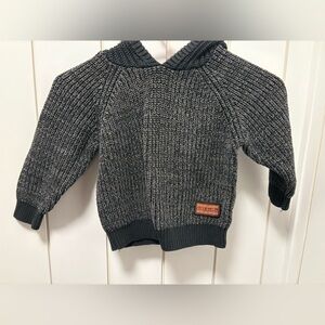 💜2/$20 Art Class Charcoal Knit Hoodie